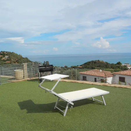 La Costa Est Con Vista Mare In Ogliastra Sardegna דירה Tertenìa